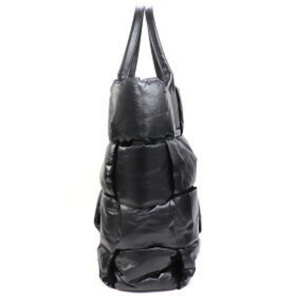 Bottega Veneta Intrecciato Squash Tote Black Handbag Maxi Cassette - Picture 4 of 12